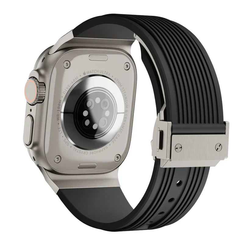 RM Designer Streamlined Silicone Band For Apple Watch.