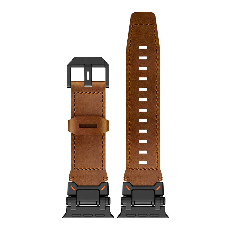 Explorer Crazy Horse Leather Band For Apple Watch.
