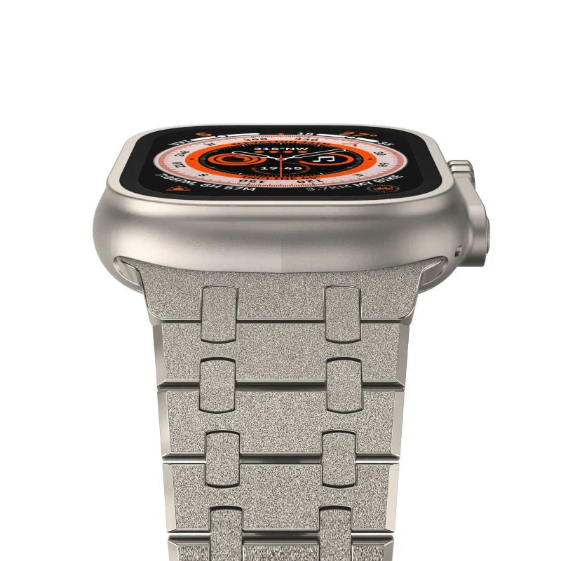 AP Stainless Steel Flashing Band For Apple Watch.