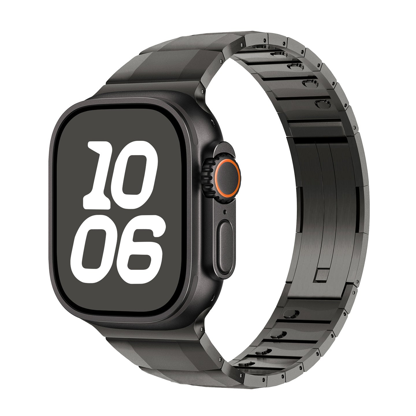 Curved Stainless Steel Quick Release Band for Apple Watch