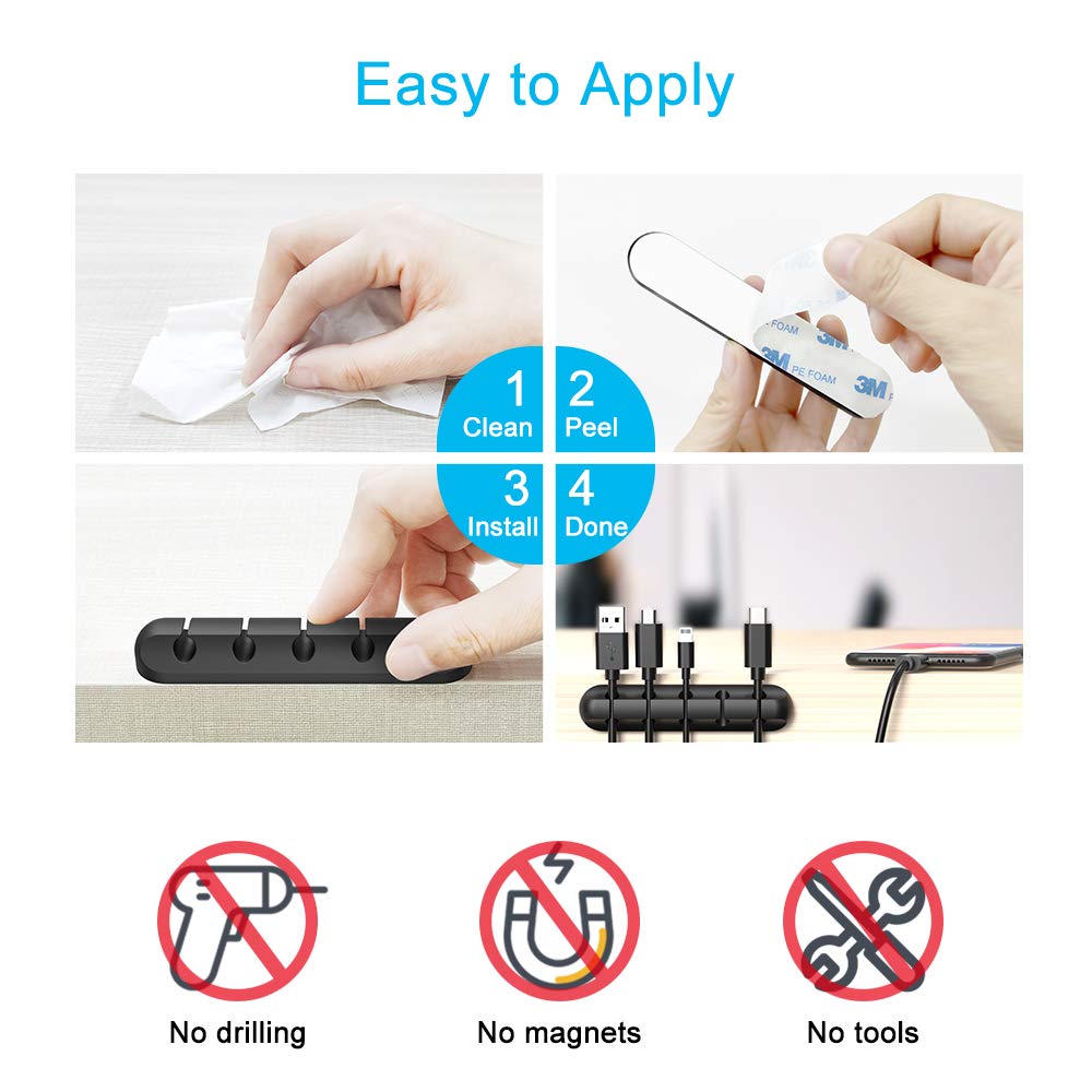 Forlipo Cable Clips