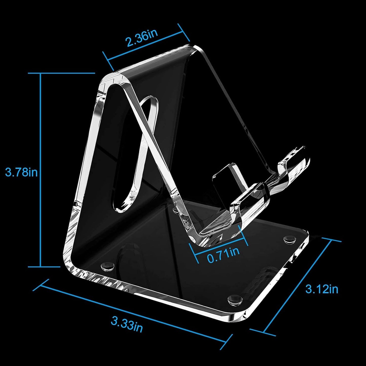 Forlipo Clear Acrylic Phone Stand