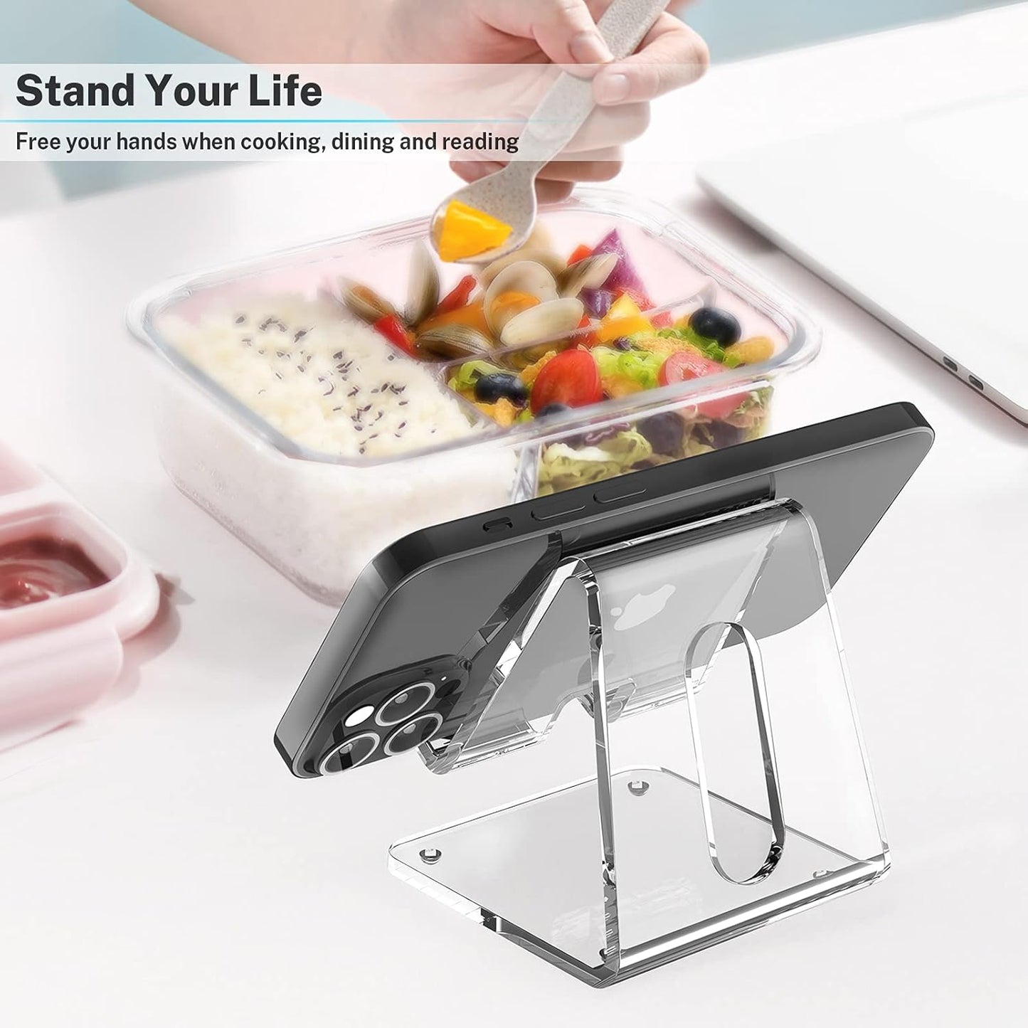 Forlipo Clear Acrylic Phone Stand