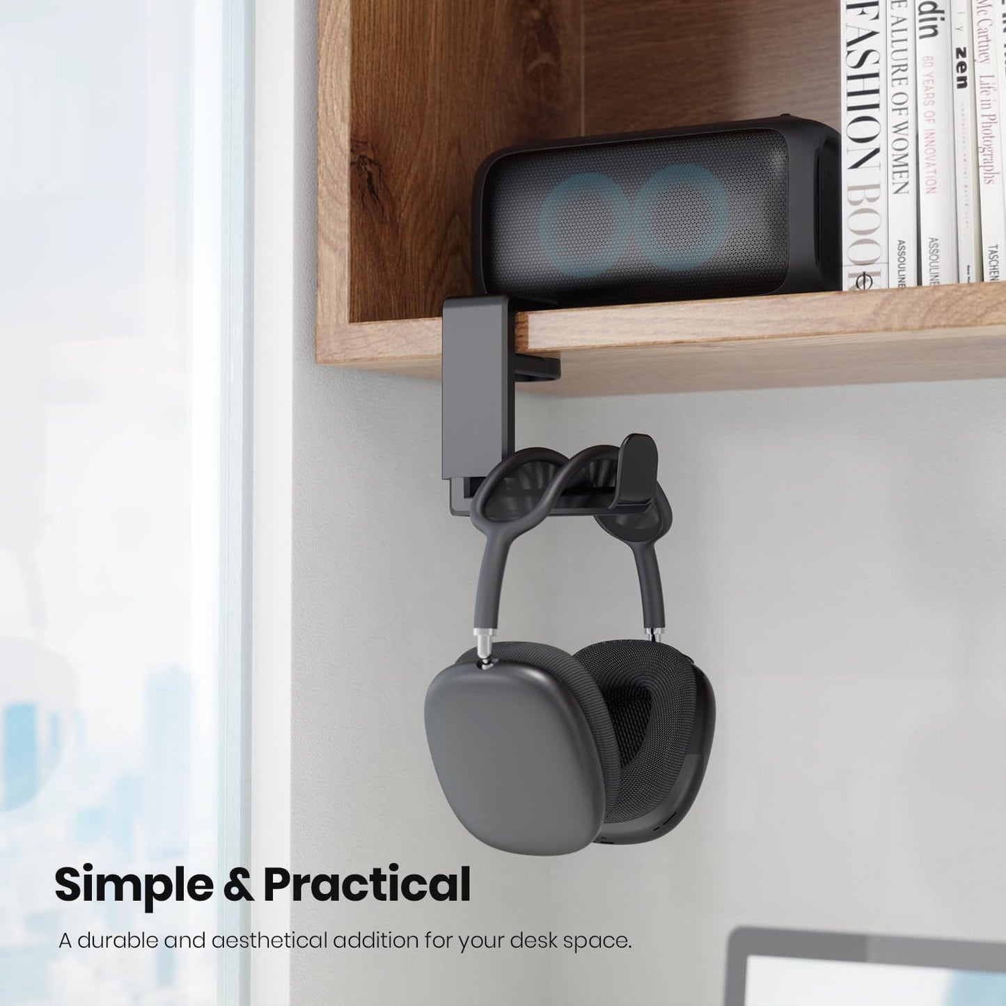 Forlipo Desk Side Headphone Stand
