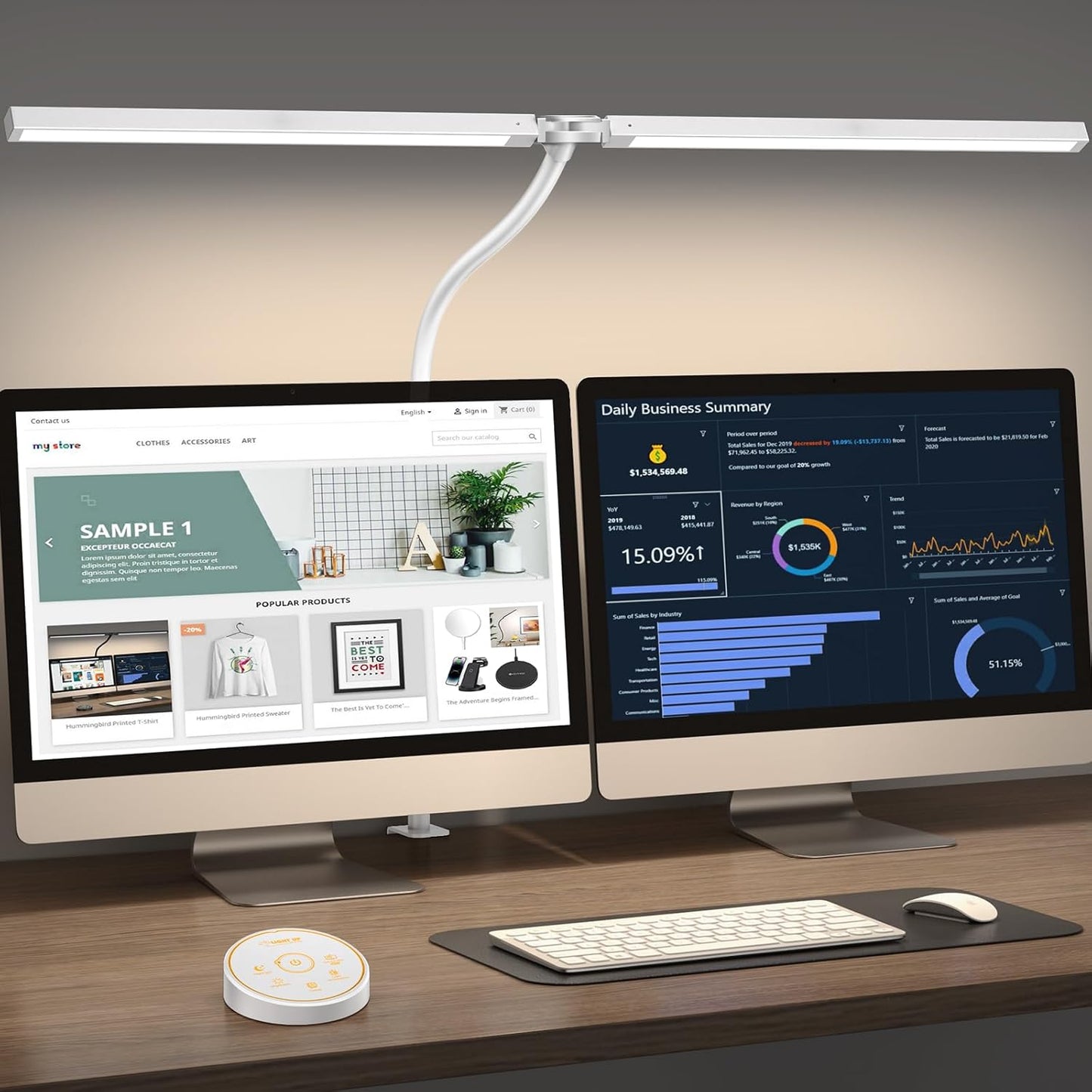 Forlipo Led Desk Monitor Lamp