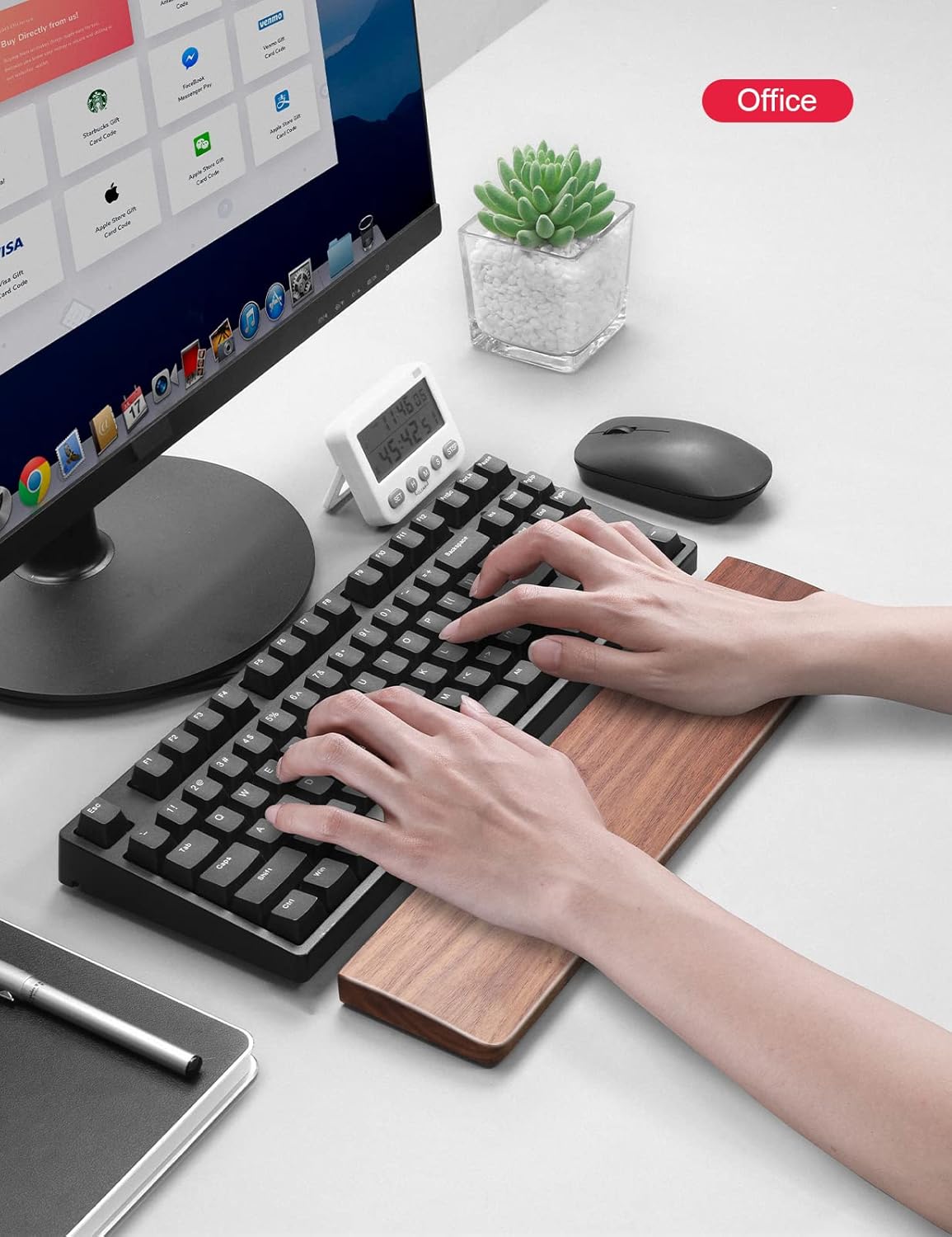 Forlipo Walnut Wrist Rest