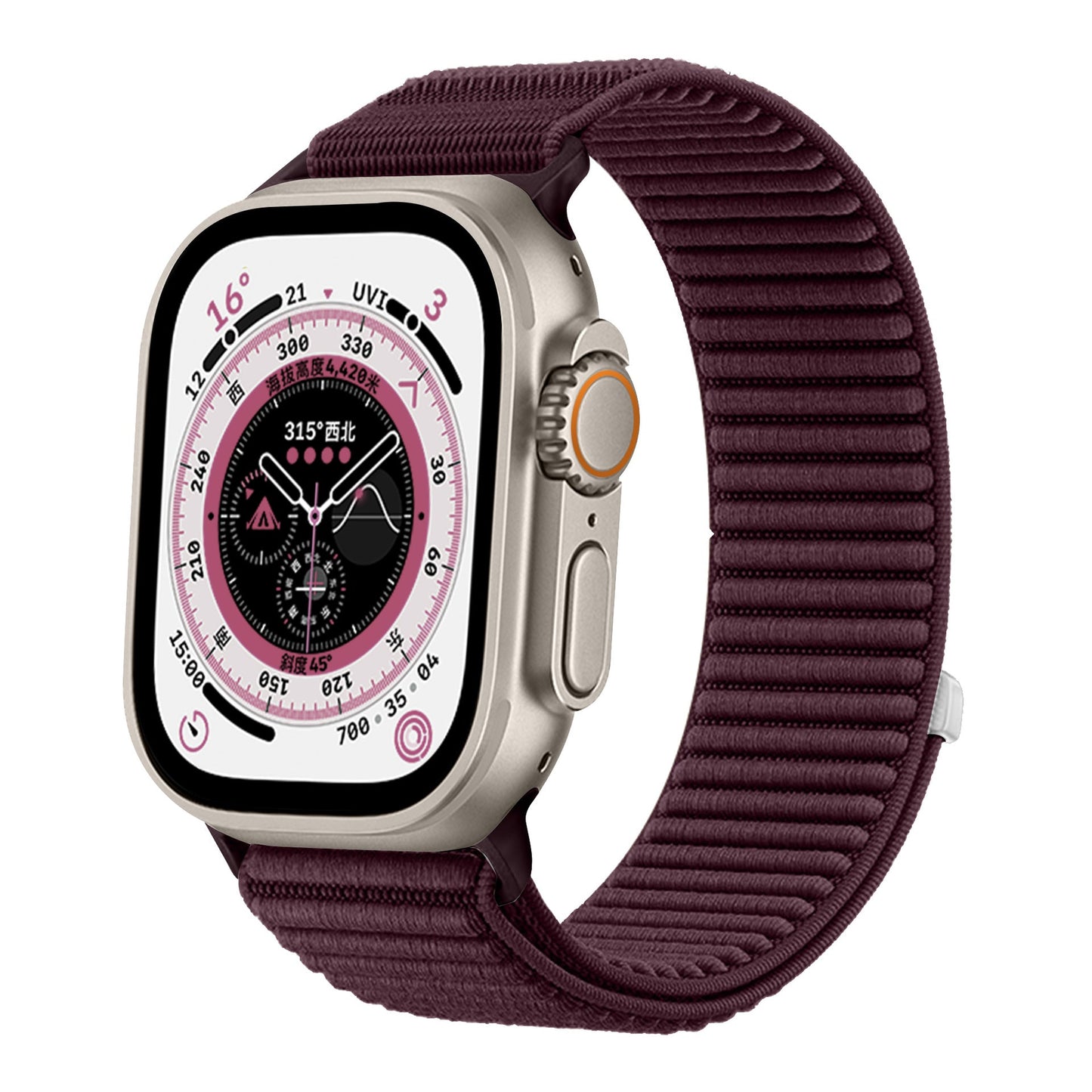 Mountain Trail Woven Nylon Band for Apple Watch