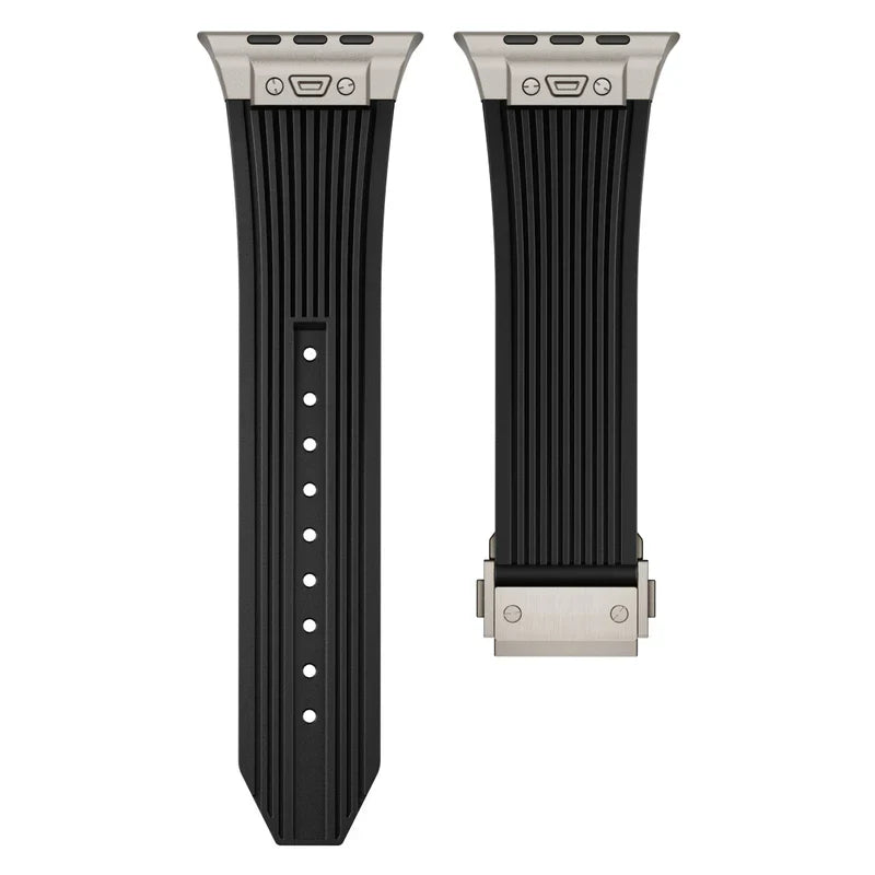 RM Designer Streamlined Silicone Band For Apple Watch.