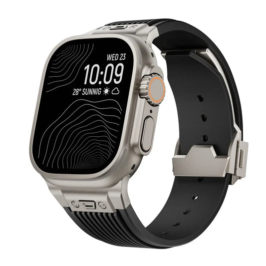 RM Designer Streamlined Silicone Band For Apple Watch.