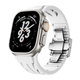White-Silver Buckle