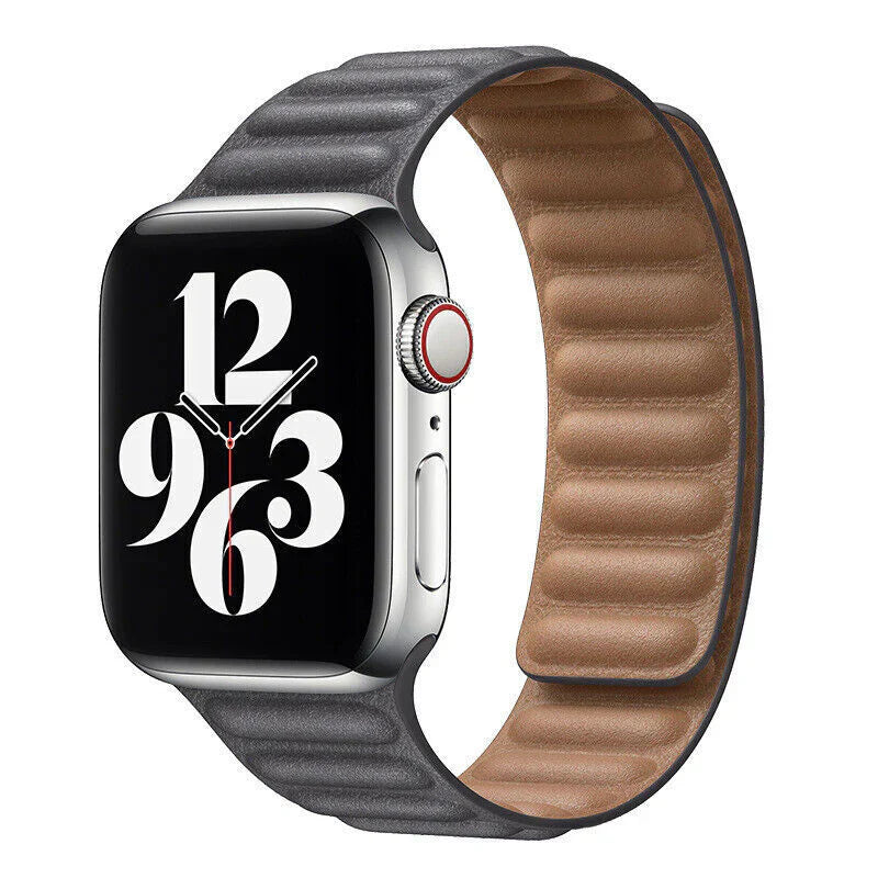 Magnetic Leather Link Band.