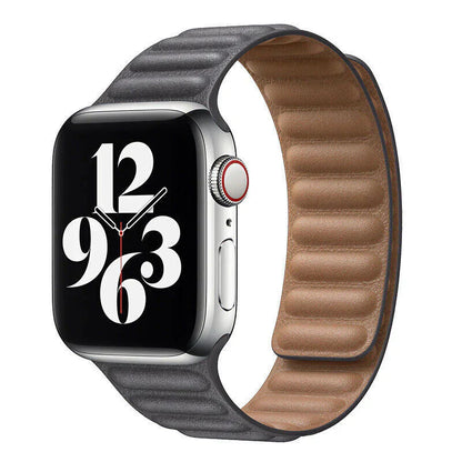 Magnetic Leather Link Band.