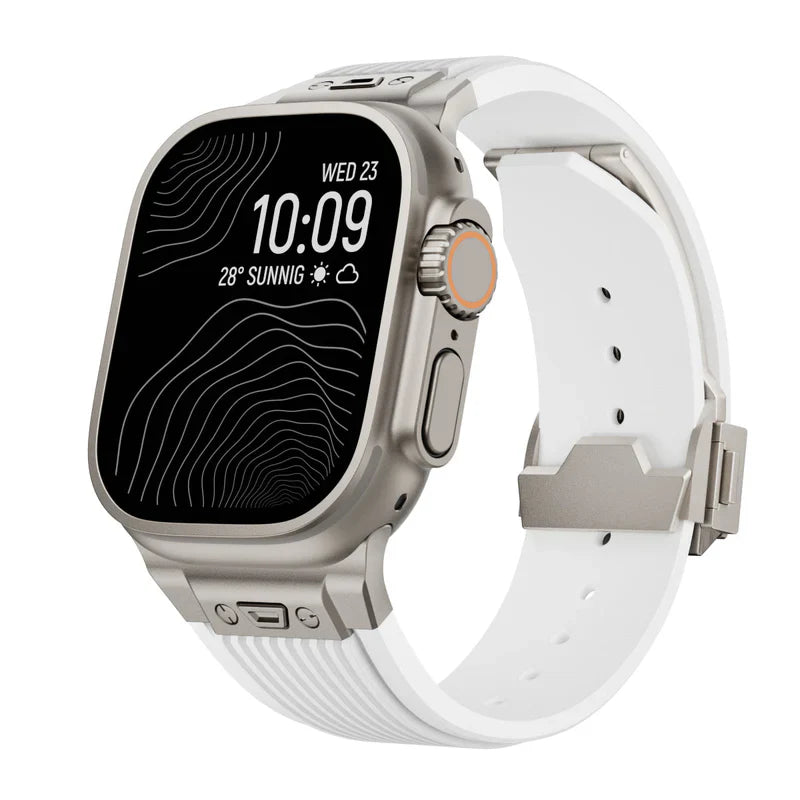 RM Designer Streamlined Silicone Band For Apple Watch.