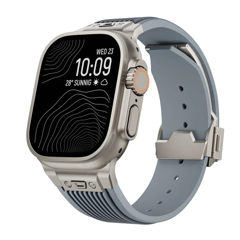 RM Designer Streamlined Silicone Band For Apple Watch.