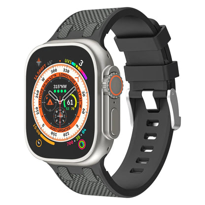Forlipo AP Dual-Color Sport Silicone Band for Apple Watch