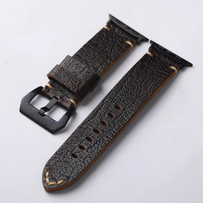 Vintage Horween Leather Band.