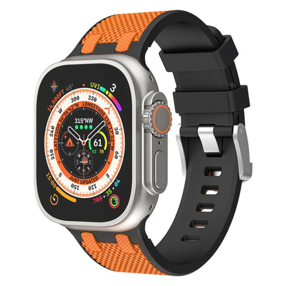 Forlipo AP Dual-Color Sport Silicone Band for Apple Watch