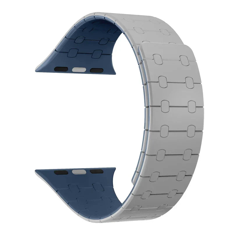 Magnetic Silicone Strap For Apple Watch.