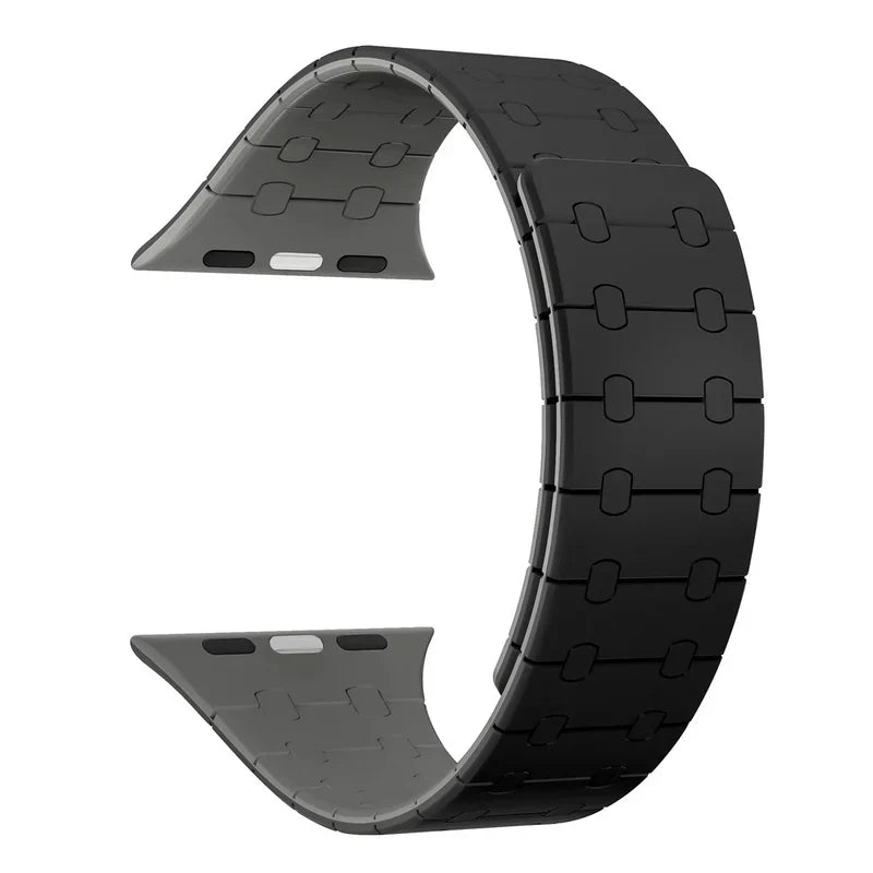 Magnetic Silicone Strap For Apple Watch.