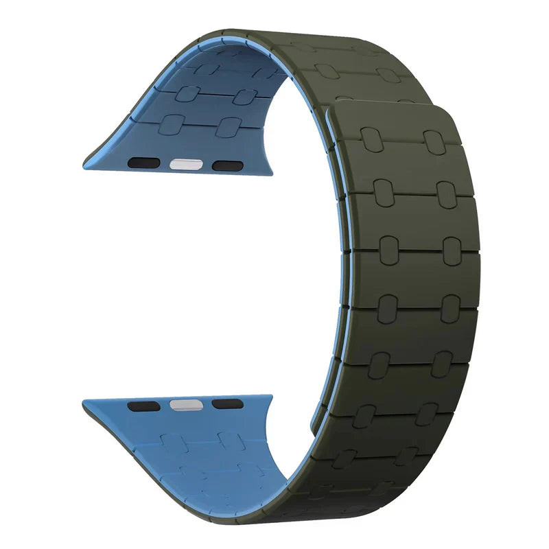 Magnetic Silicone Strap For Apple Watch.