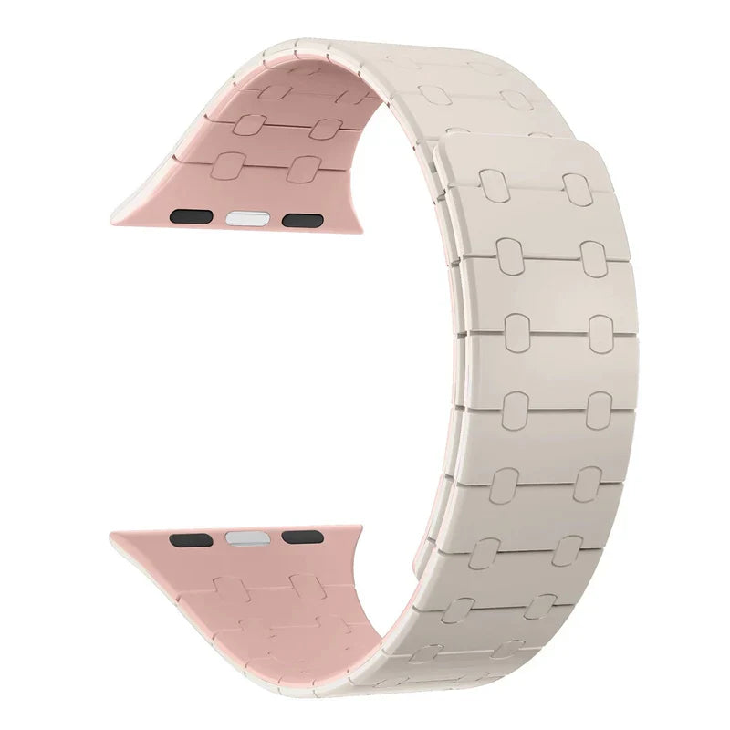 Magnetic Silicone Strap For Apple Watch.