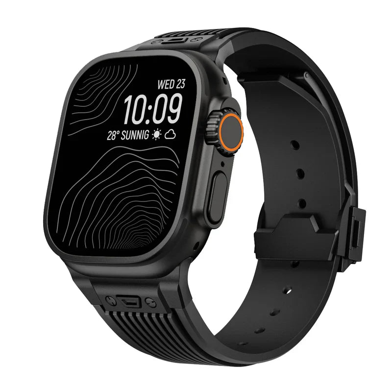 RM Designer Streamlined Silicone Band For Apple Watch.