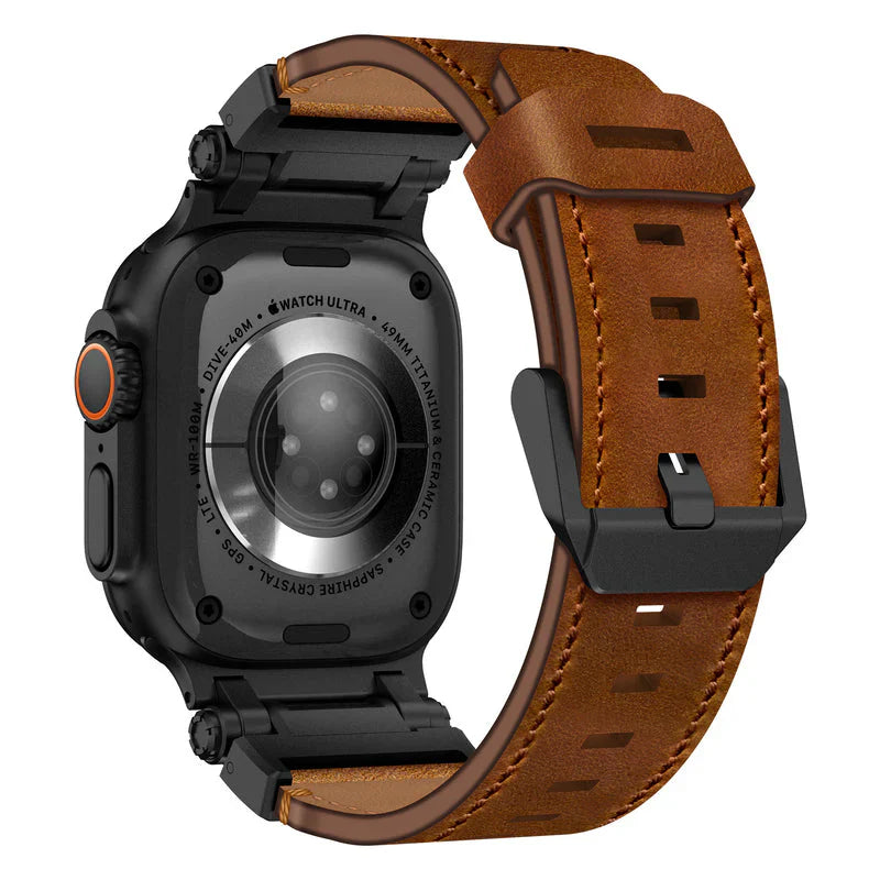 Explorer Crazy Horse Leather Band For Apple Watch.