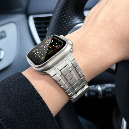 AP Frosted Stainless Steel Magnetic Band For Apple Watch.