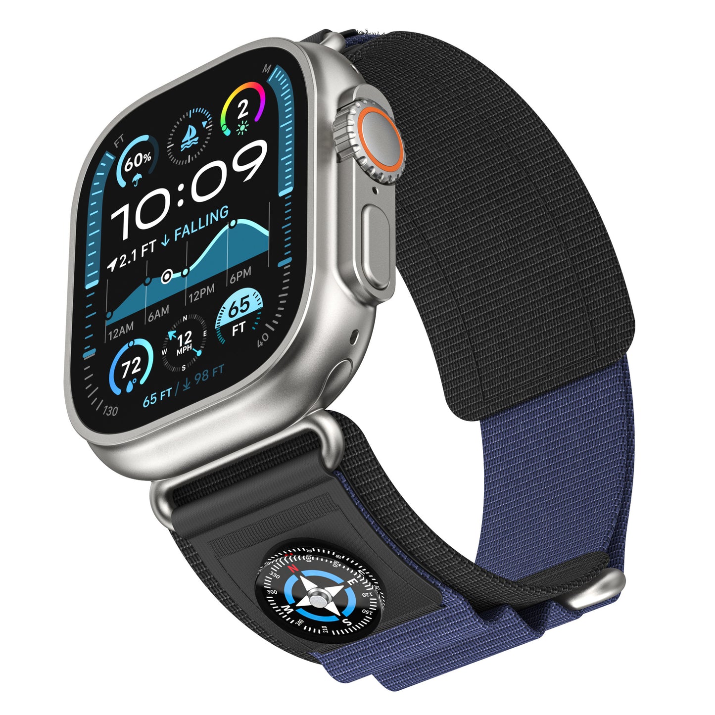 Forlipo Pathfinder Compass Nylon Band for Apple Watch