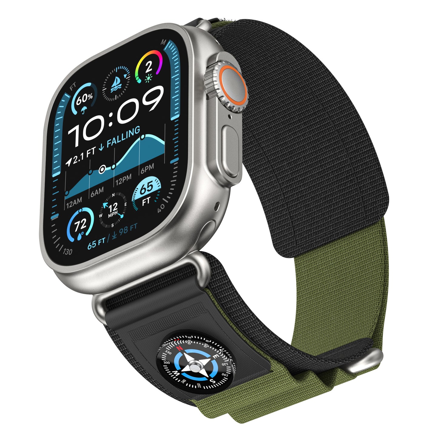 Forlipo Pathfinder Compass Nylon Band for Apple Watch
