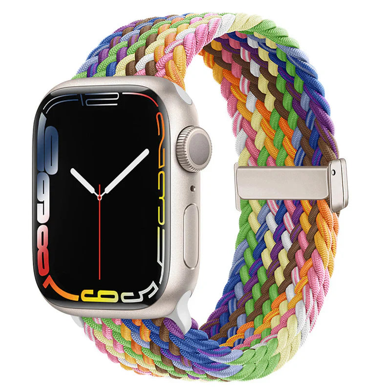 Braided Nylon Loop with Magnetic Clasp.