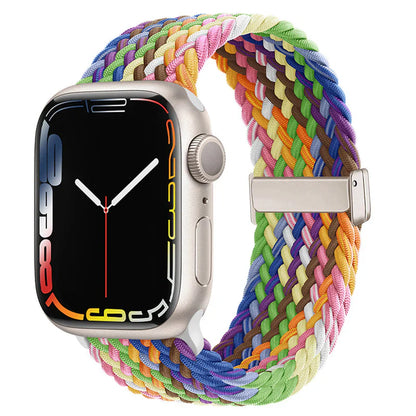 Braided Nylon Loop with Magnetic Clasp.