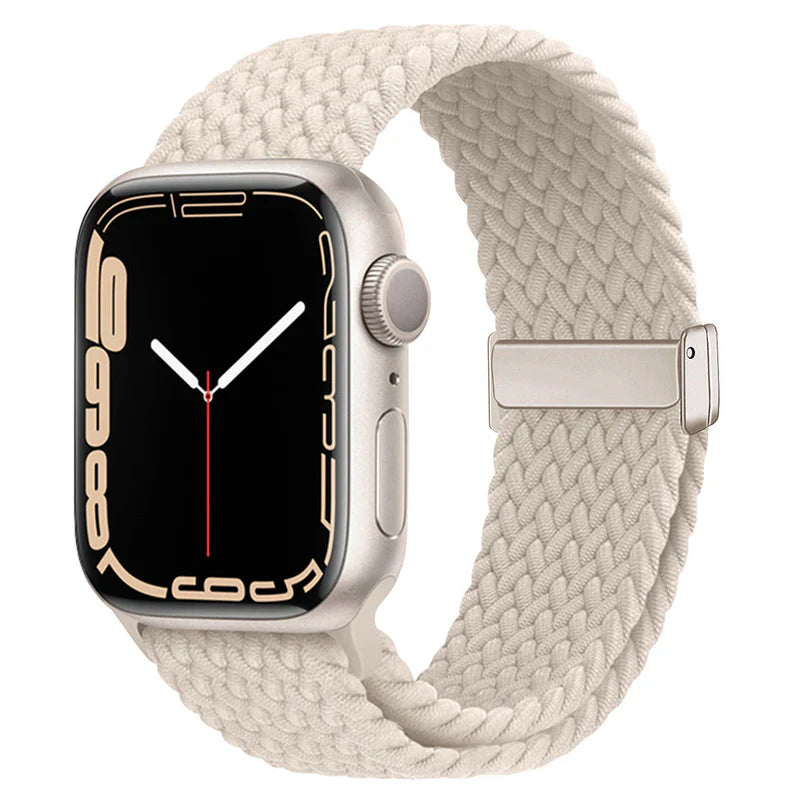 Braided Nylon Loop with Magnetic Clasp.