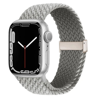Braided Nylon Loop with Magnetic Clasp.