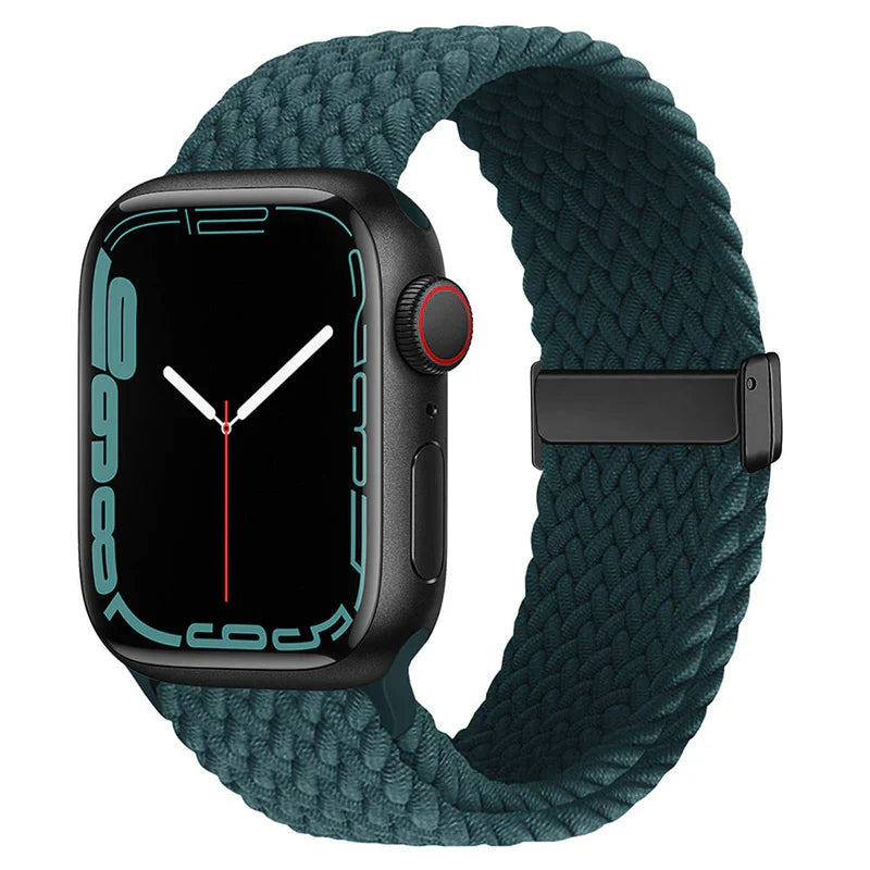 Braided Nylon Loop with Magnetic Clasp.