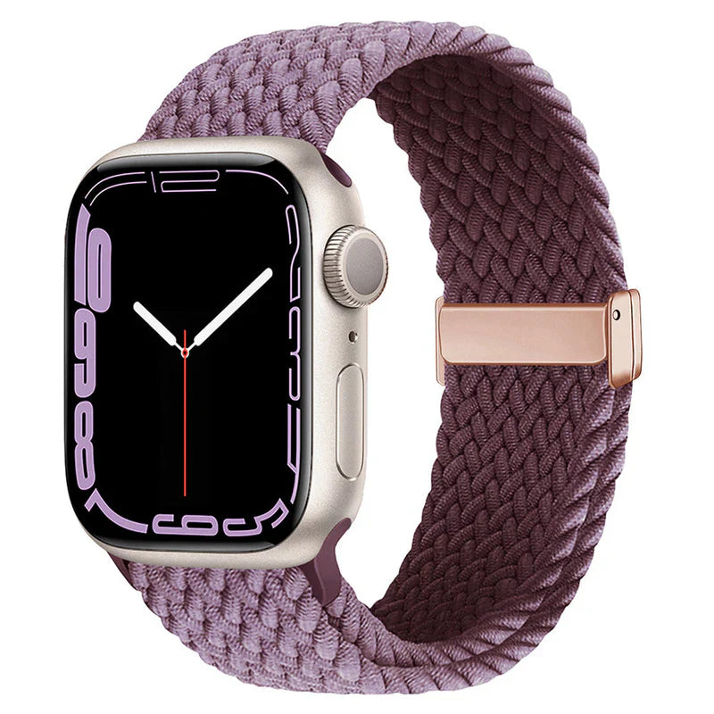 Braided Nylon Loop with Magnetic Clasp.