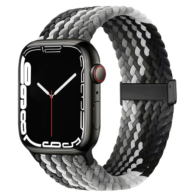 Braided Nylon Loop with Magnetic Clasp.