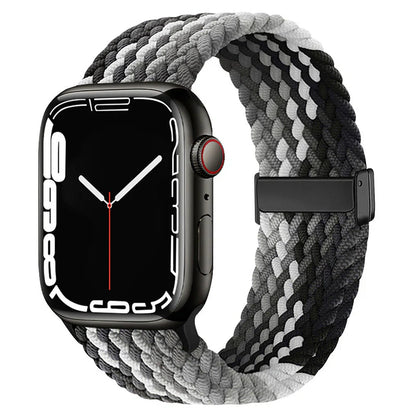Braided Nylon Loop with Magnetic Clasp.
