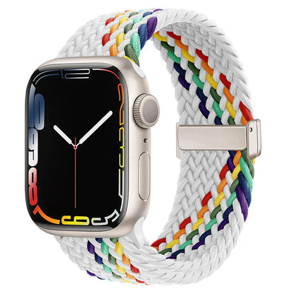 Braided Nylon Loop with Magnetic Clasp.