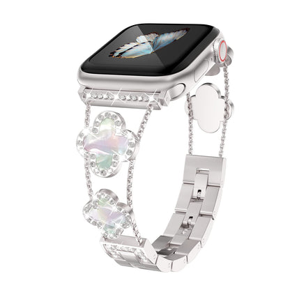 Clover Luxe Diamond Band for Apple Watch