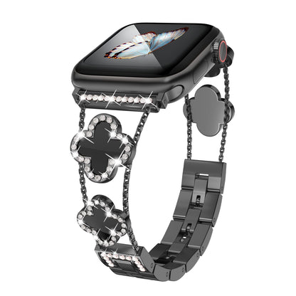 Clover Luxe Diamond Band for Apple Watch