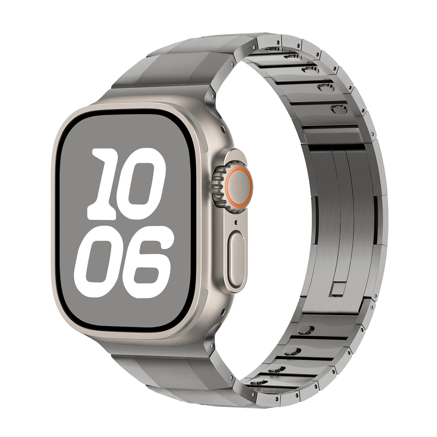 Curved Stainless Steel Quick Release Band for Apple Watch