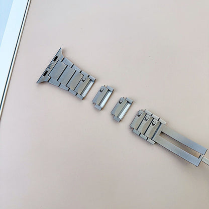 Curved Stainless Steel Quick Release Band for Apple Watch