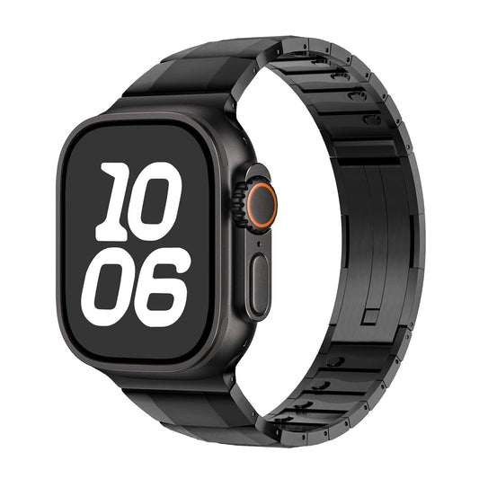 Curved Stainless Steel Quick Release Band for Apple Watch