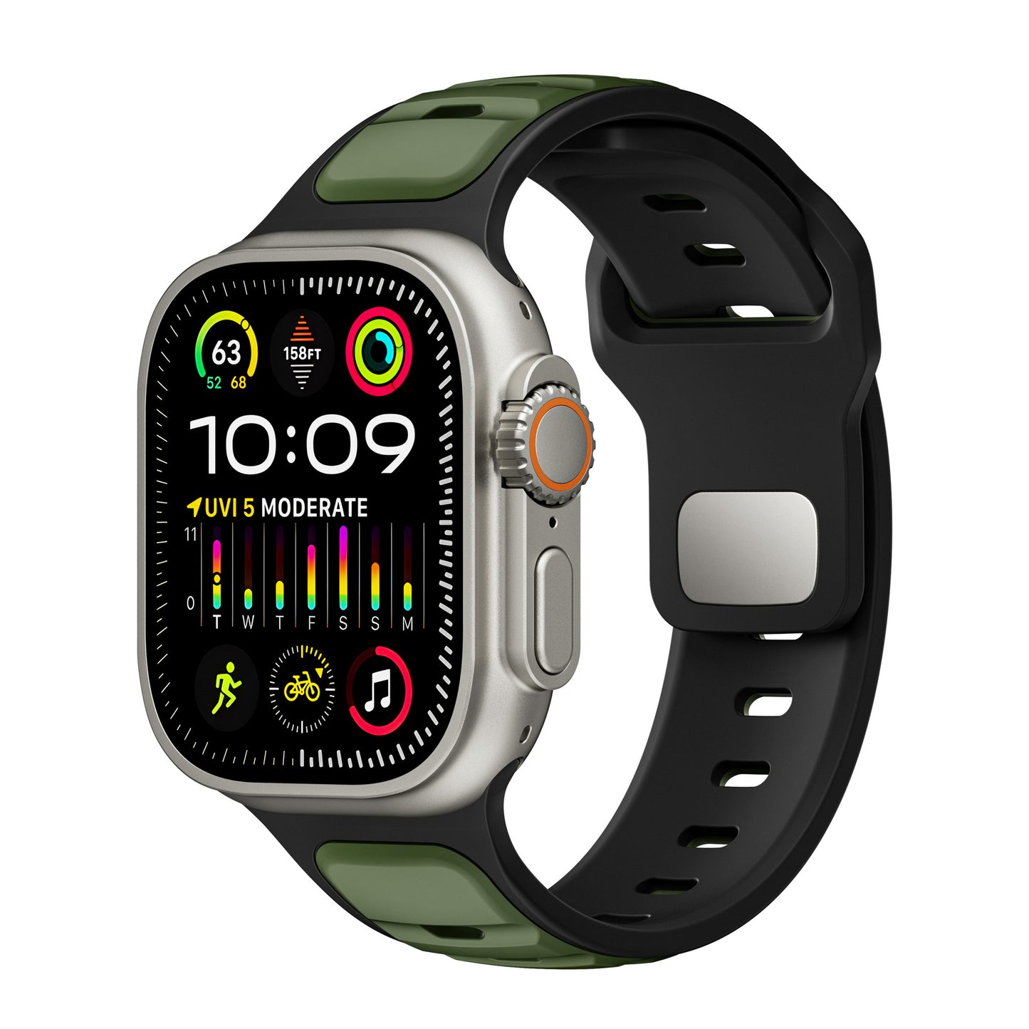 Forlipo DuoSport Silicone Band for Apple Watch