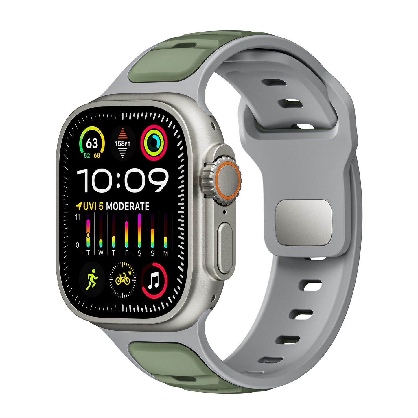 Forlipo DuoSport Silicone Band for Apple Watch