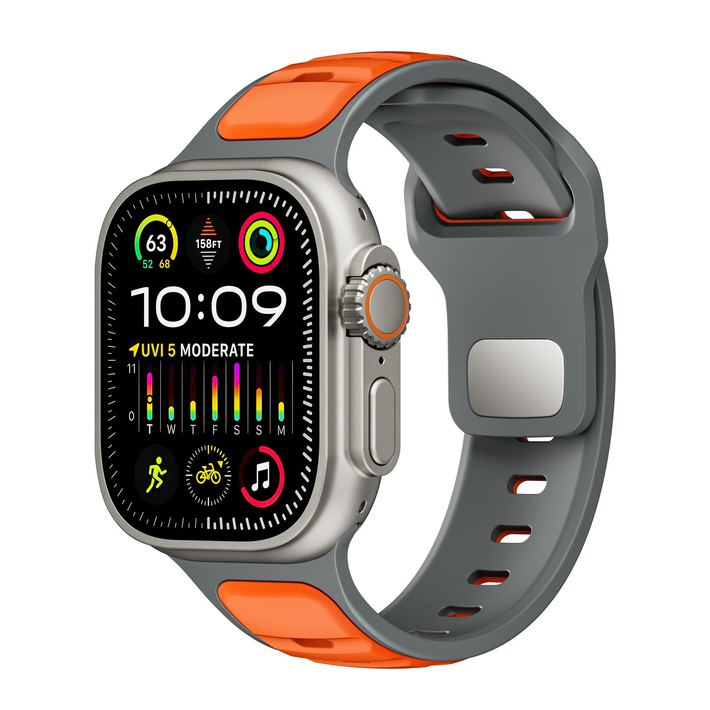 Forlipo DuoSport Silicone Band for Apple Watch