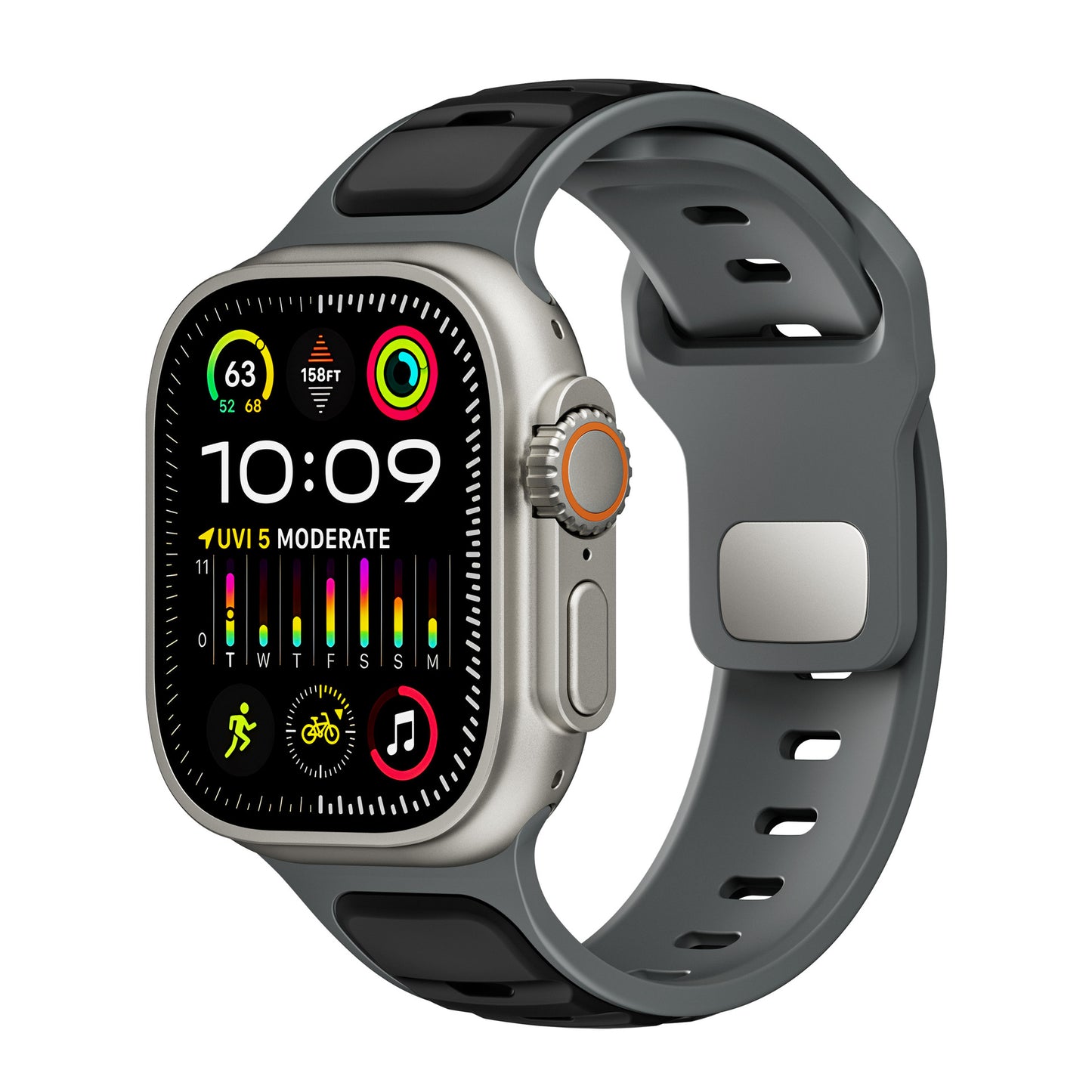 Forlipo DuoSport Silicone Band for Apple Watch