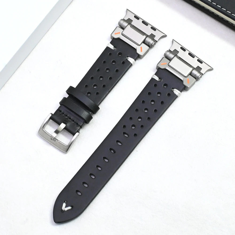 Forlipo TrailForge Leather Band for Apple Watch
