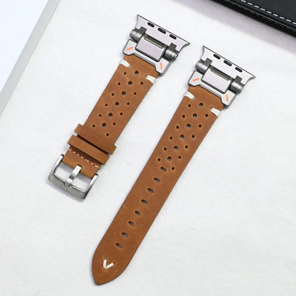 Forlipo TrailForge Leather Band for Apple Watch